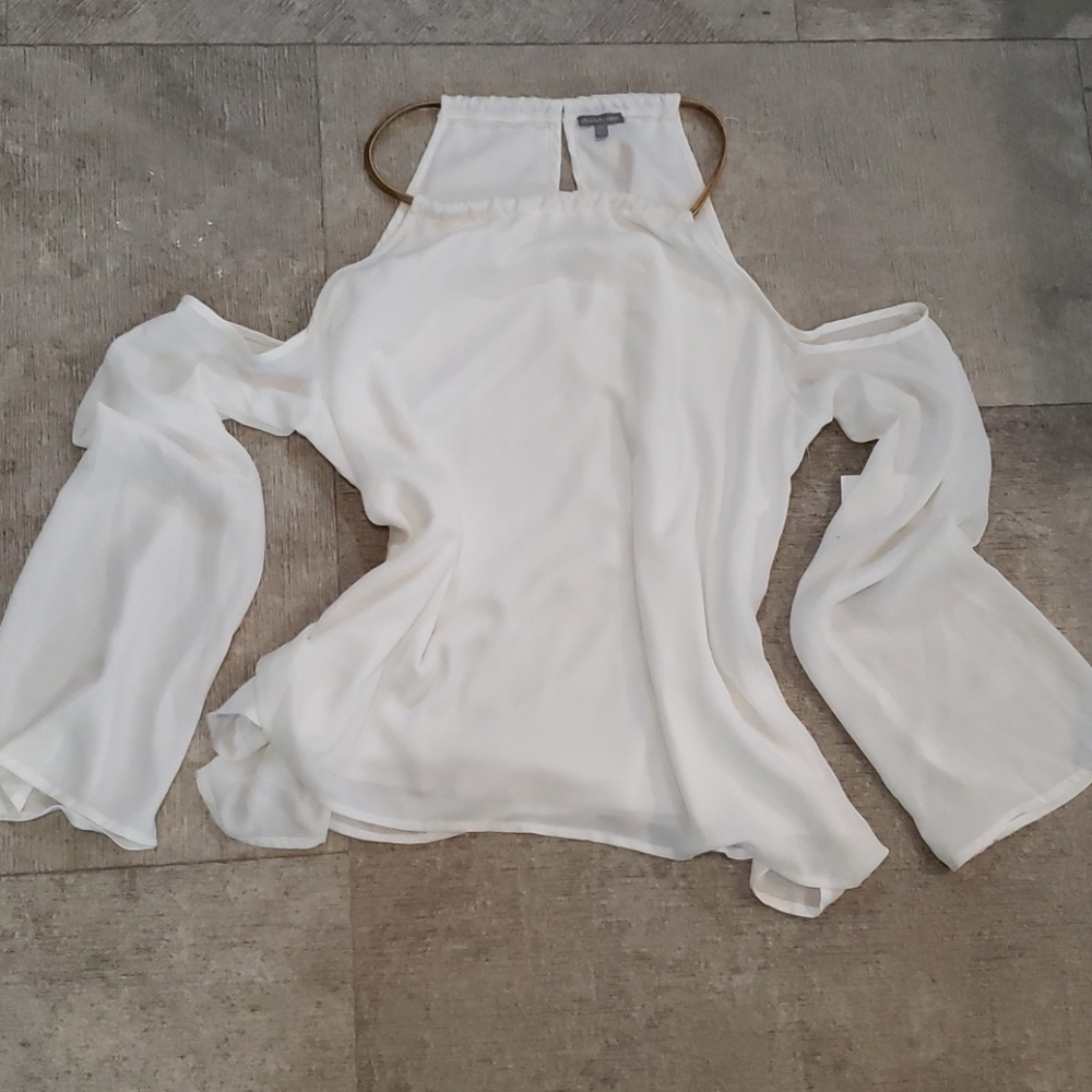 White Charlotte Russe Dressy Top